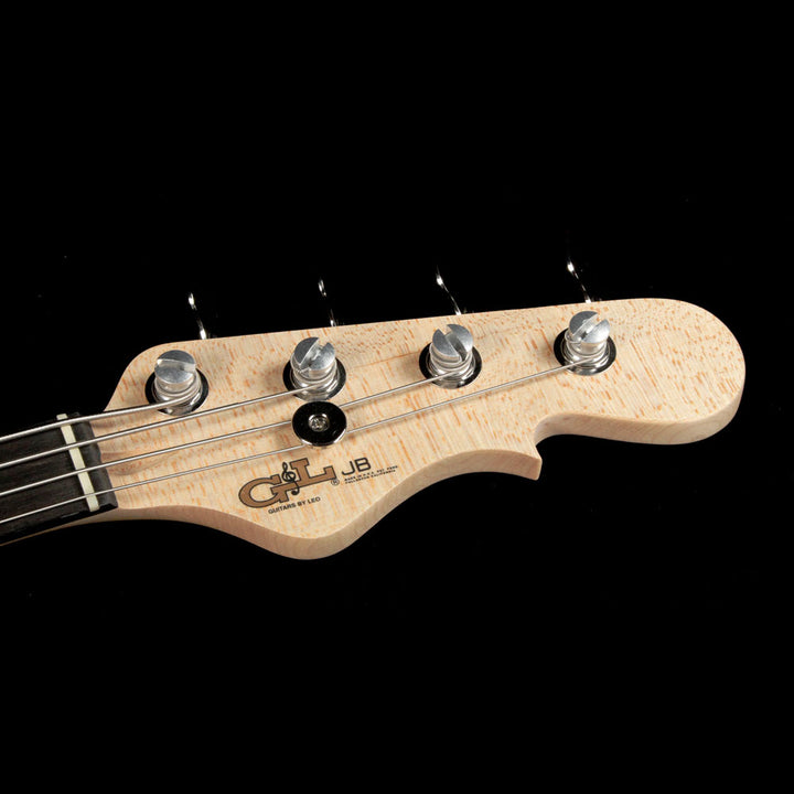G&L USA JB Fretless Bass Emerald Green