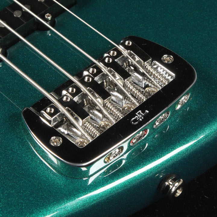 G&L USA JB Fretless Bass Emerald Green