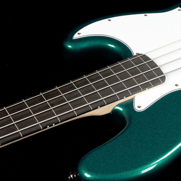 G&L USA JB Fretless Bass Emerald Green