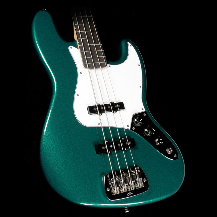 G&L USA JB Fretless Bass Emerald Green