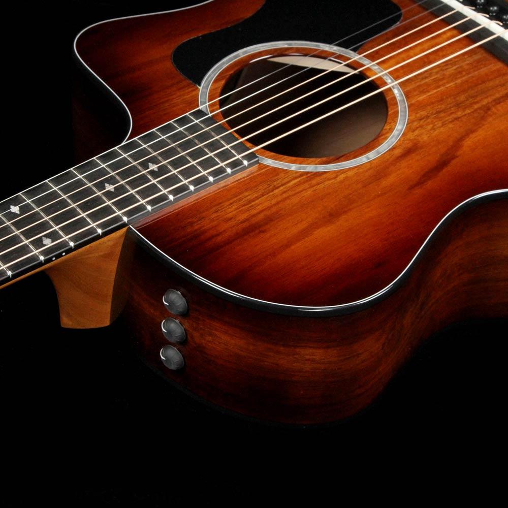 Taylor 224ce-K DLX Acoustic Shaded Edgeburst — 5