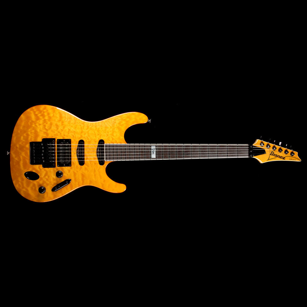 frank gambale gear Ibanez FGM400QM Frank Gambale Signature Blonde Amber