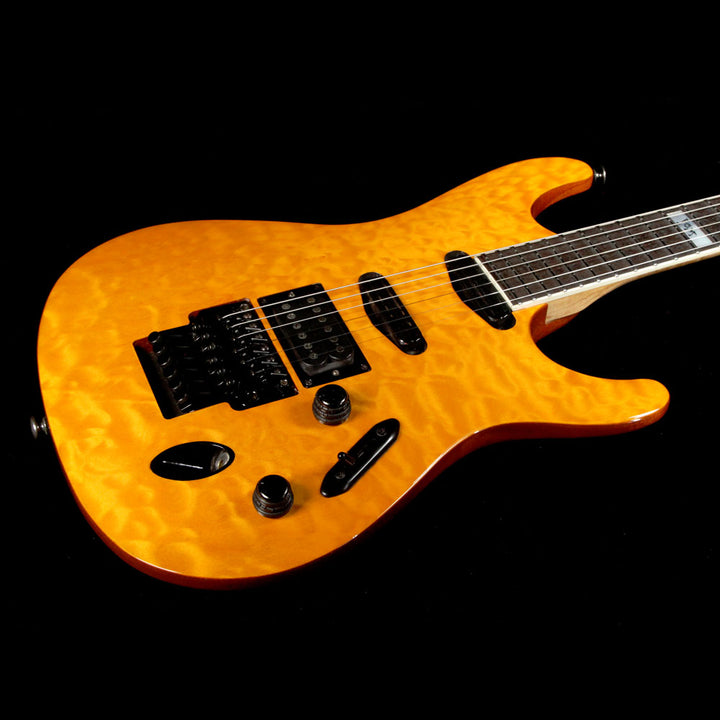 Ibanez FGM400QM Frank Gambale Signature Blonde Amber
