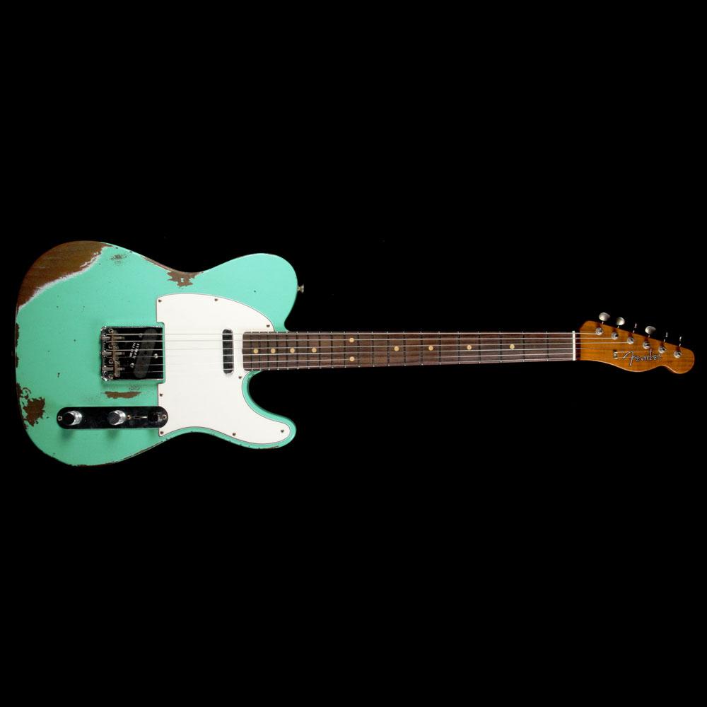 Fender Custom Shop '60 Roasted Telecaster Surf Green Heavy Relic — 2