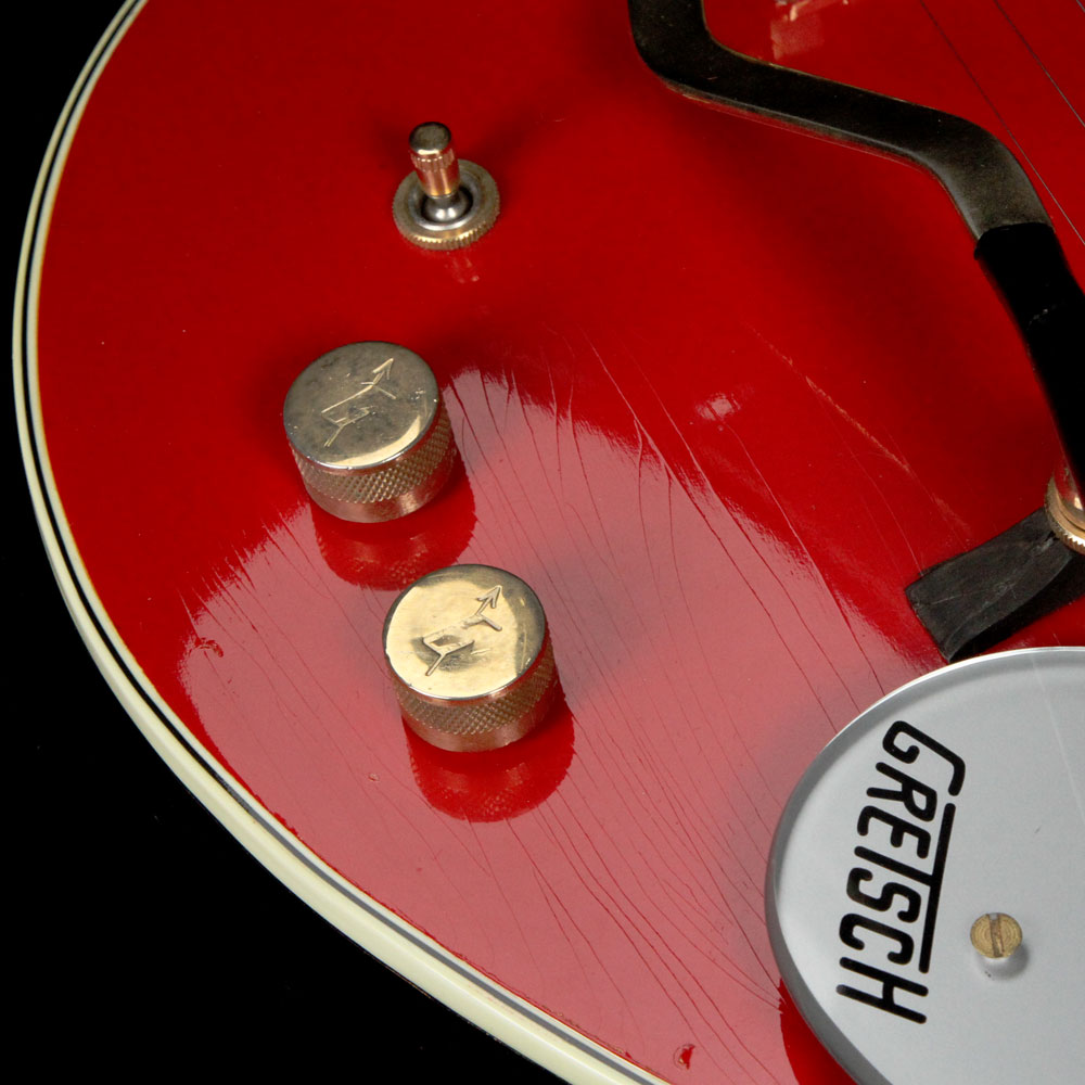 Gretsch Jet Firebird Double Cutaway Red 1963 — 8