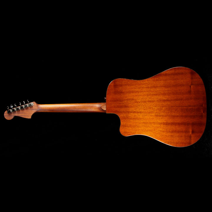 Fender California Series Redondo Classic Acoustic Hot Rod Red Metallic