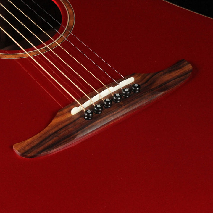 Fender California Series Redondo Classic Acoustic Hot Rod Red Metallic