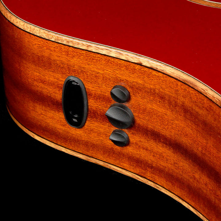 Fender California Series Redondo Classic Acoustic Hot Rod Red Metallic