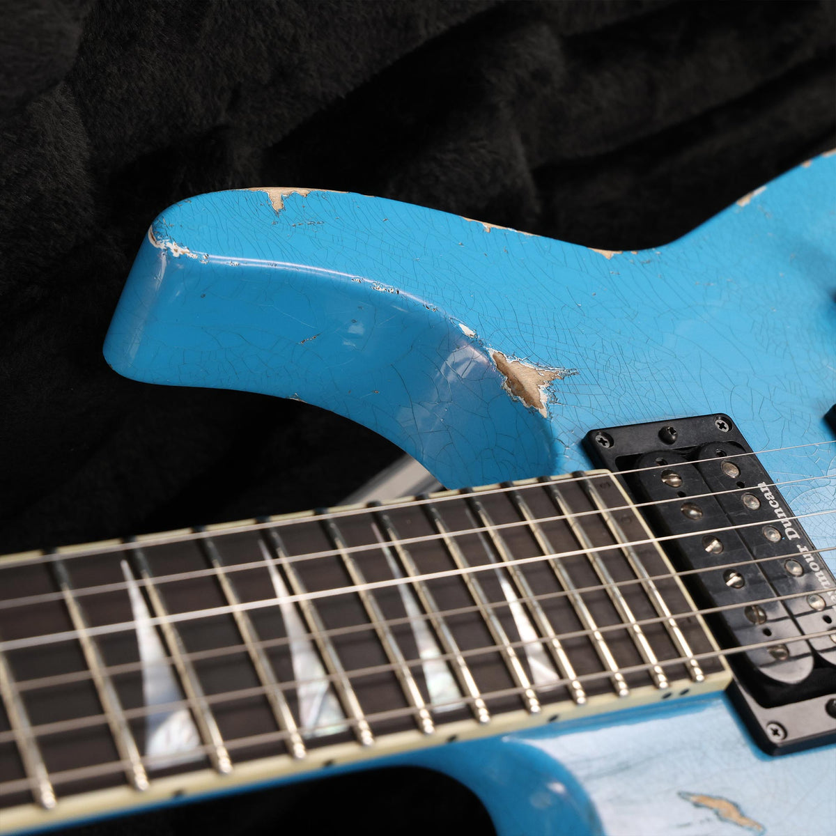 Jackson Custom Shop SL2H-V Soloist Nitro Aged Robins Egg Blue — 10