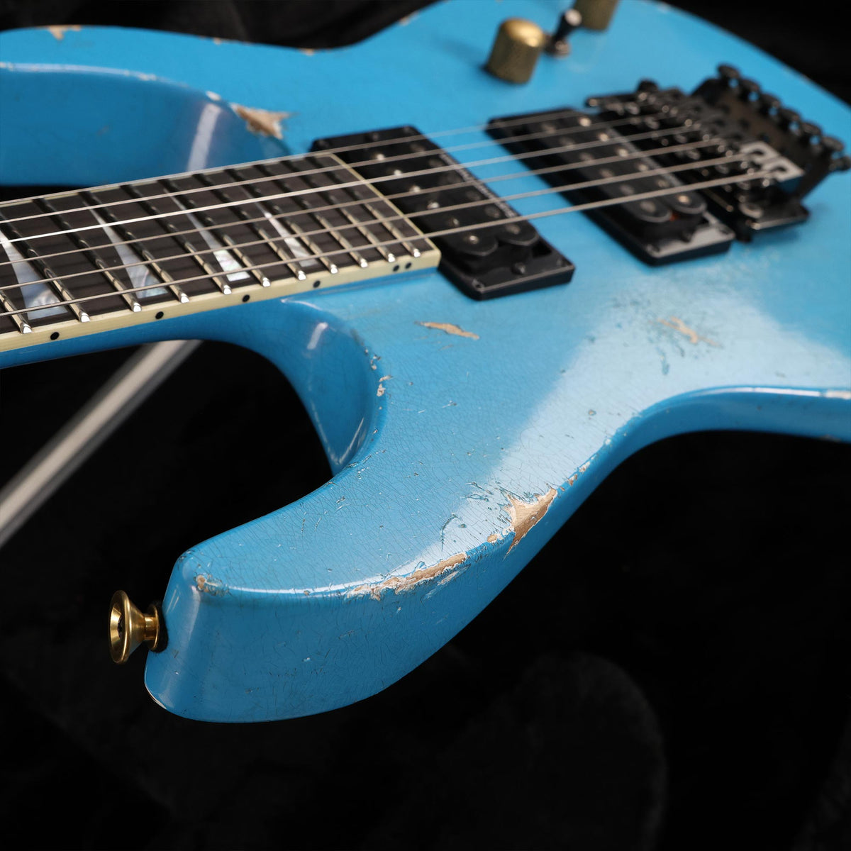 Jackson Custom Shop SL2H-V Soloist Nitro Aged Robins Egg Blue — 7