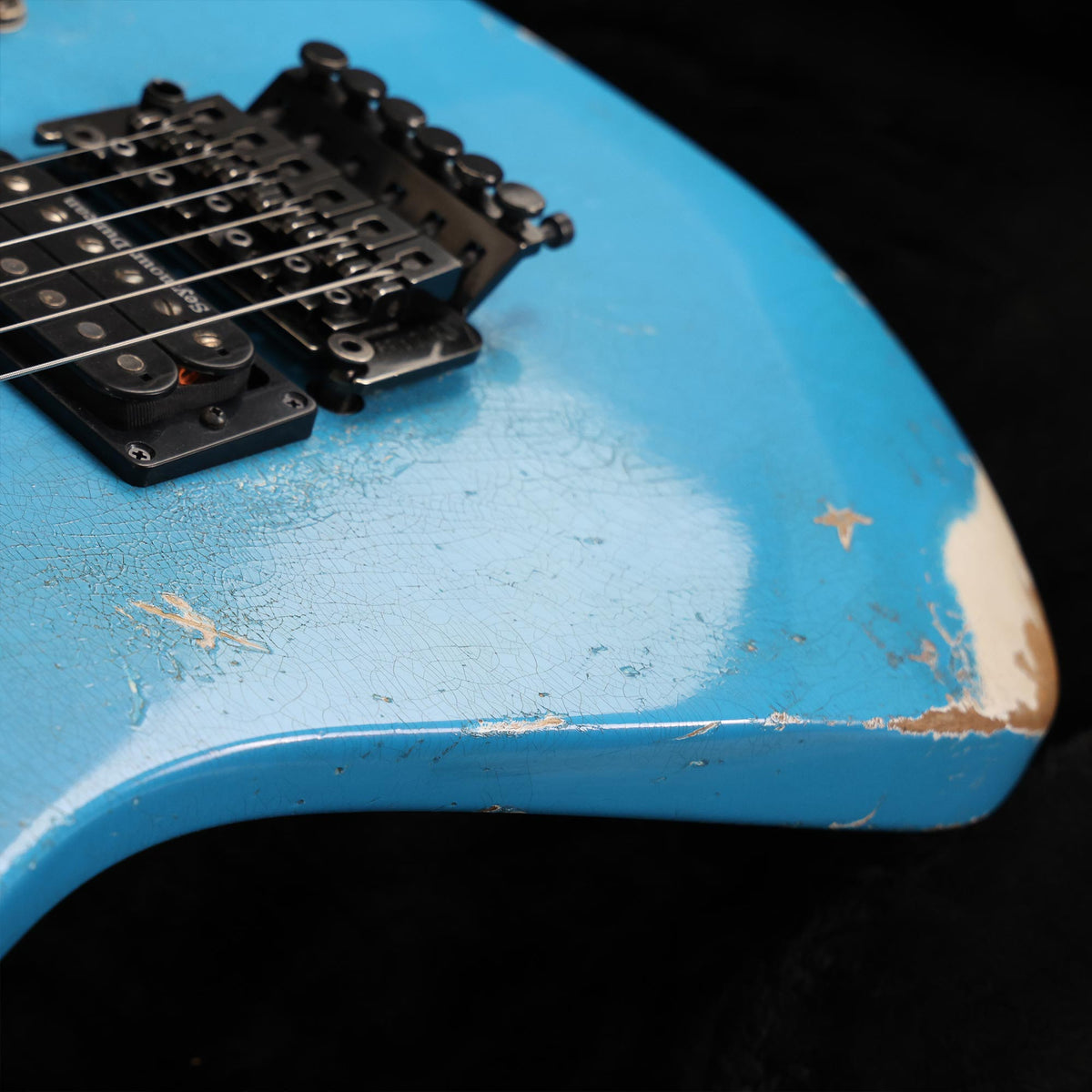 Jackson Custom Shop SL2H-V Soloist Nitro Aged Robins Egg Blue — 8