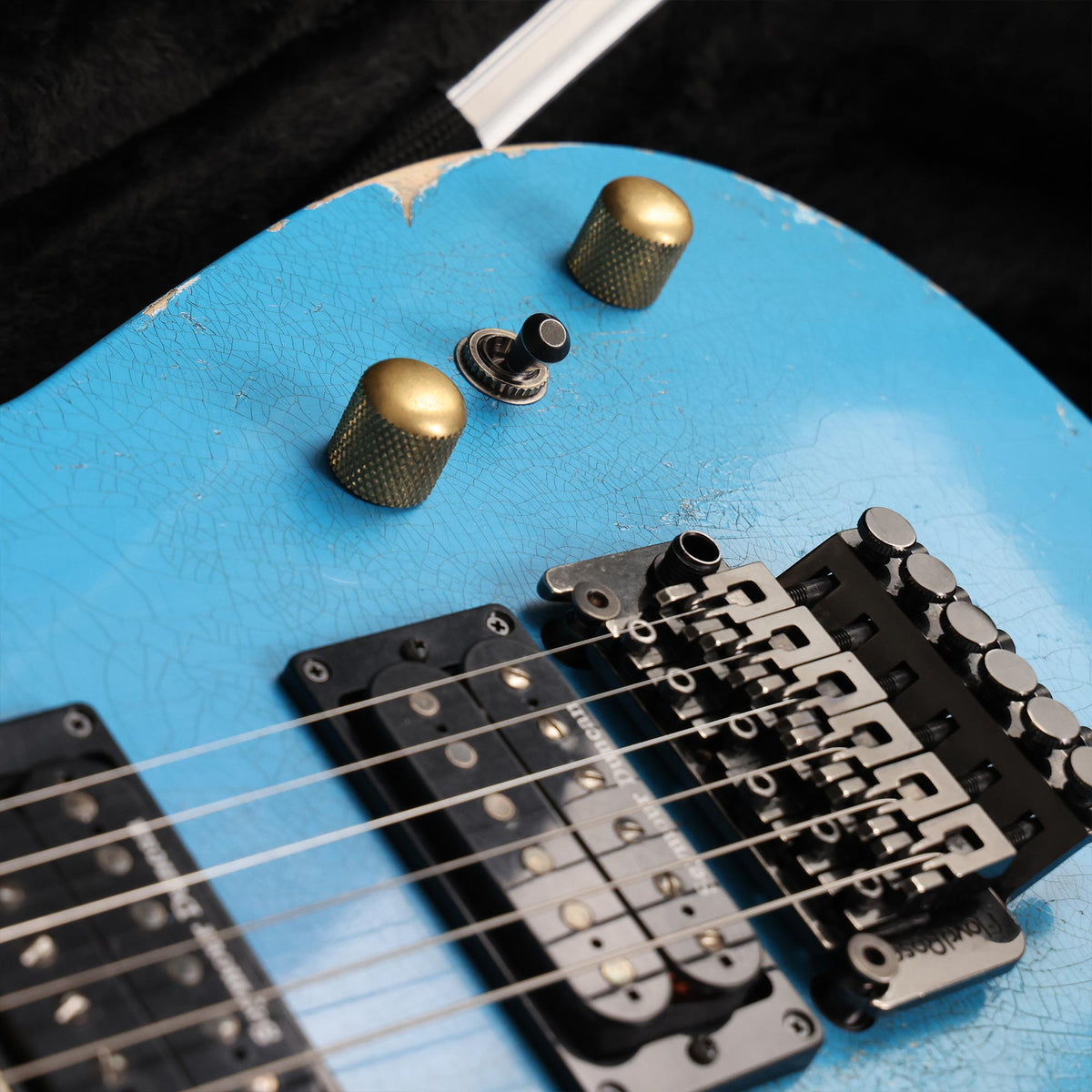 Jackson Custom Shop SL2H-V Soloist Nitro Aged Robins Egg Blue — 9