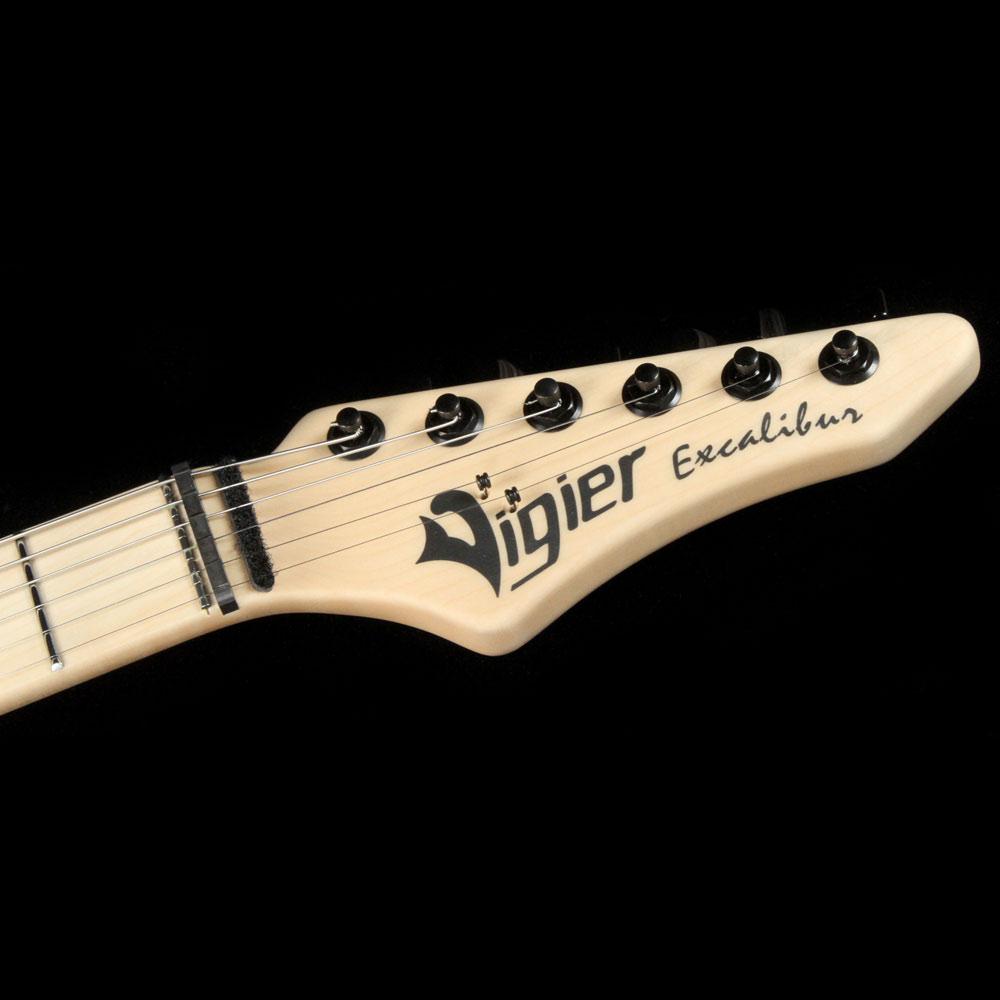 Vigier Excalibur Indus Electric Guitar Textured Black — 6