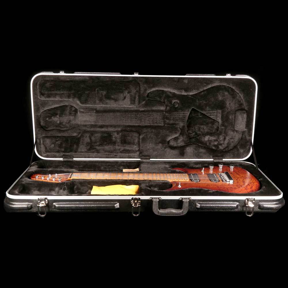 Ernie Ball Music Man JP15 7 Sahara Burst Quilt — 8