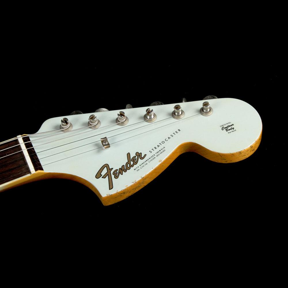 Fender Custom Shop 1967 Stratocaster Aged Sonic Blue over 3-Tone Sunburst Relic — 4