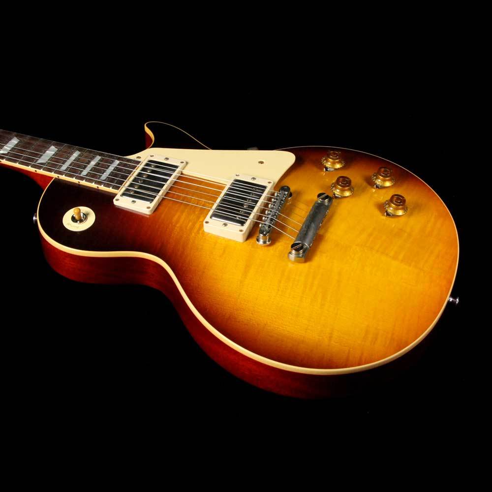 Gibson Custom Shop Standard Historic '58 Les Paul Reissue Dark Bourbon Fade VOS — 6