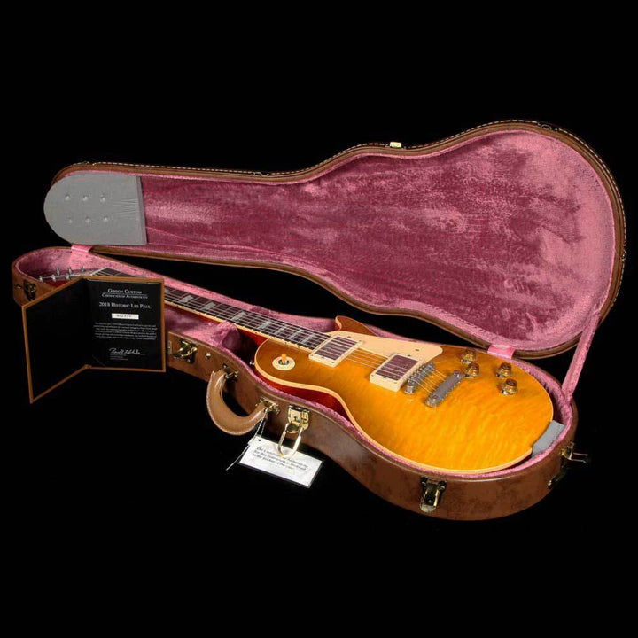 Gibson Custom Shop Standard Historic '59 Les Paul Reissue Honey Lemon Fade VOS