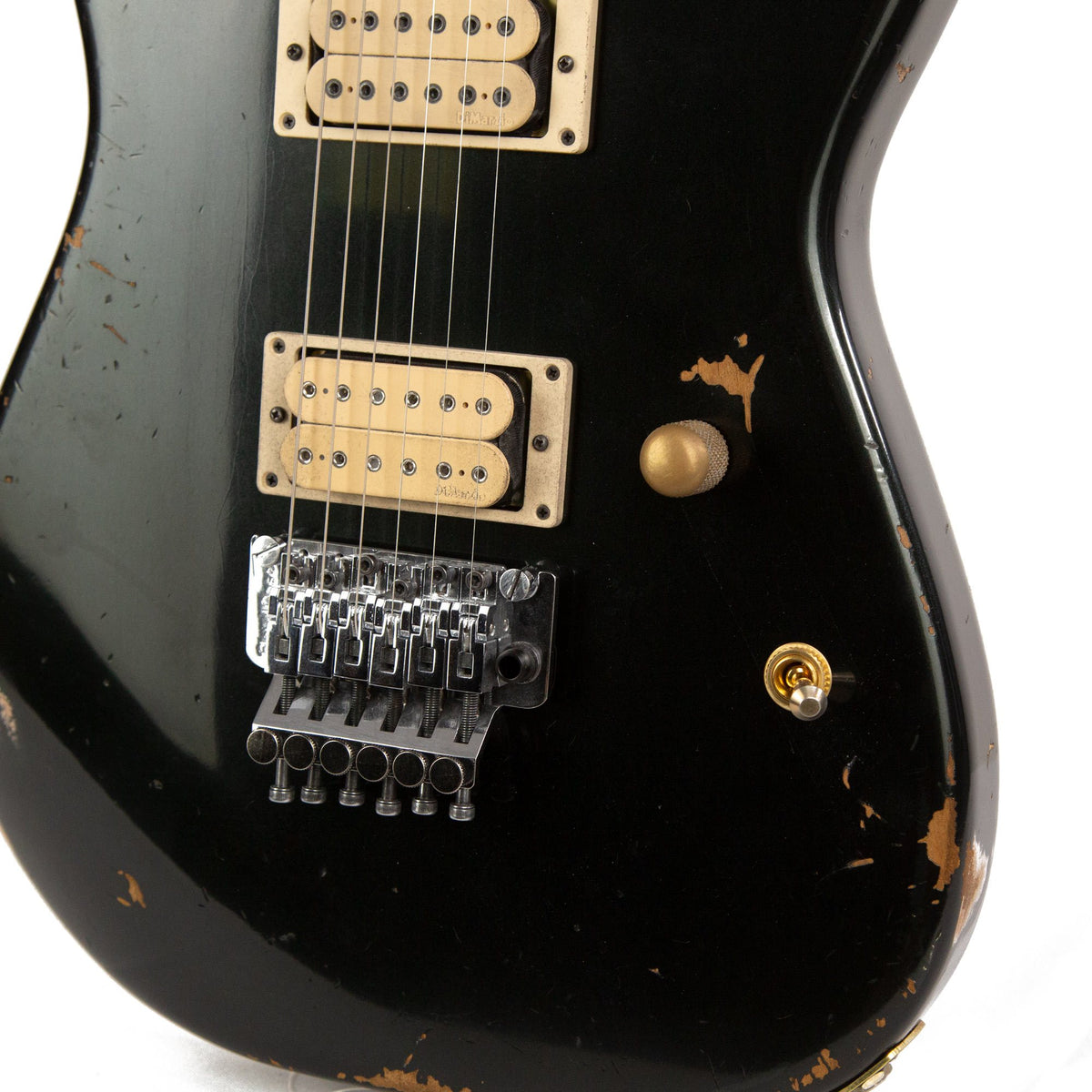 Charvel Custom Shop San Dimas Nitro Aged Black — 7