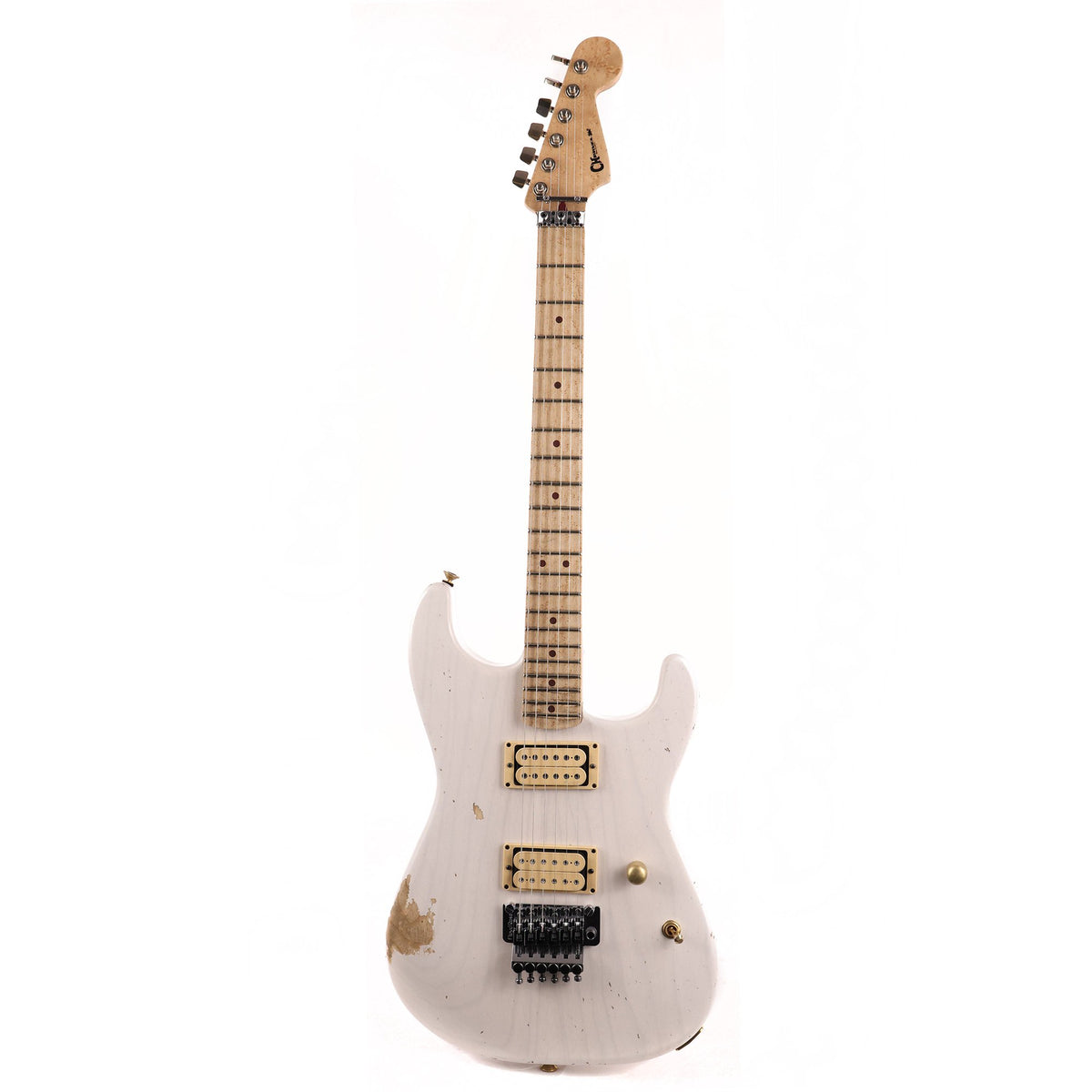 Charvel Custom Shop San Dimas Nitro Aged White Blonde — 2