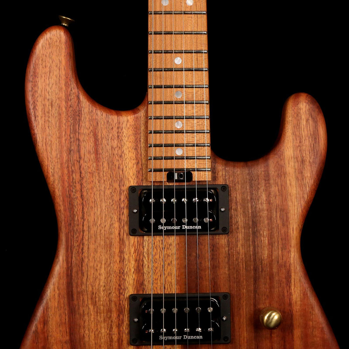 Charvel Custom Shop Exclusive San Dimas Koa Natural Series Floyd Rose Natural — 6