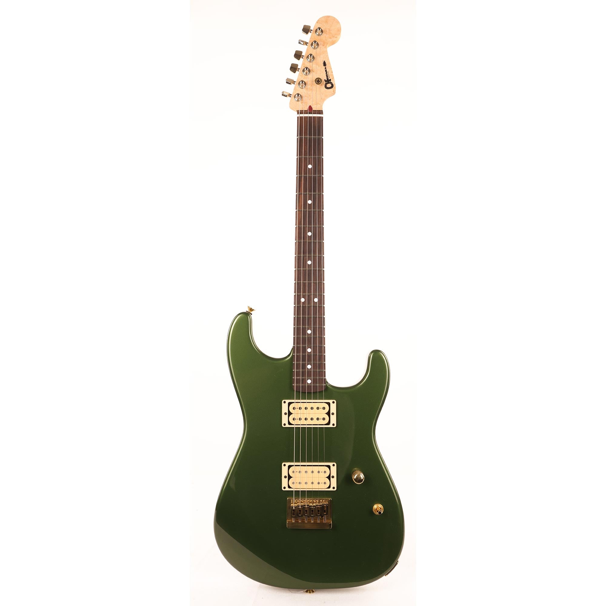 Charvel Custom Shop San Dimas NOS Nitro Cadillac Green | The Music Zoo