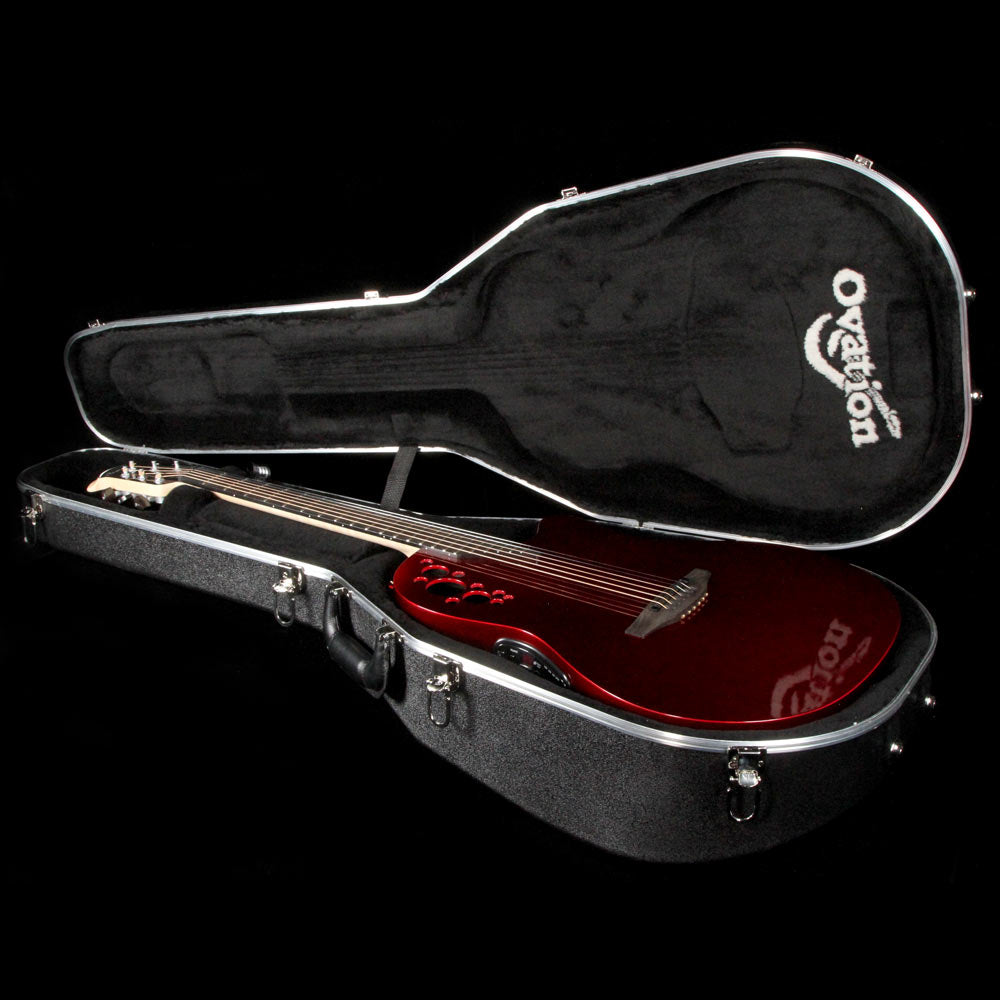 Ovation American Limited Chrome Red LXT Acoustic — 7