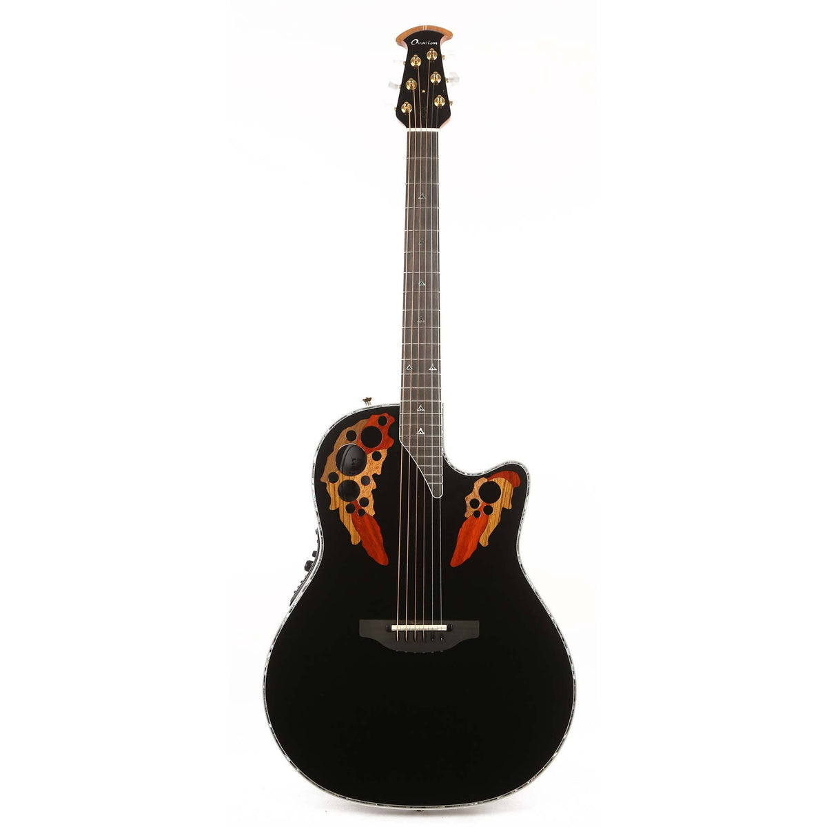 Ovation American LX Custom Elite Super Shallow Black — 2
