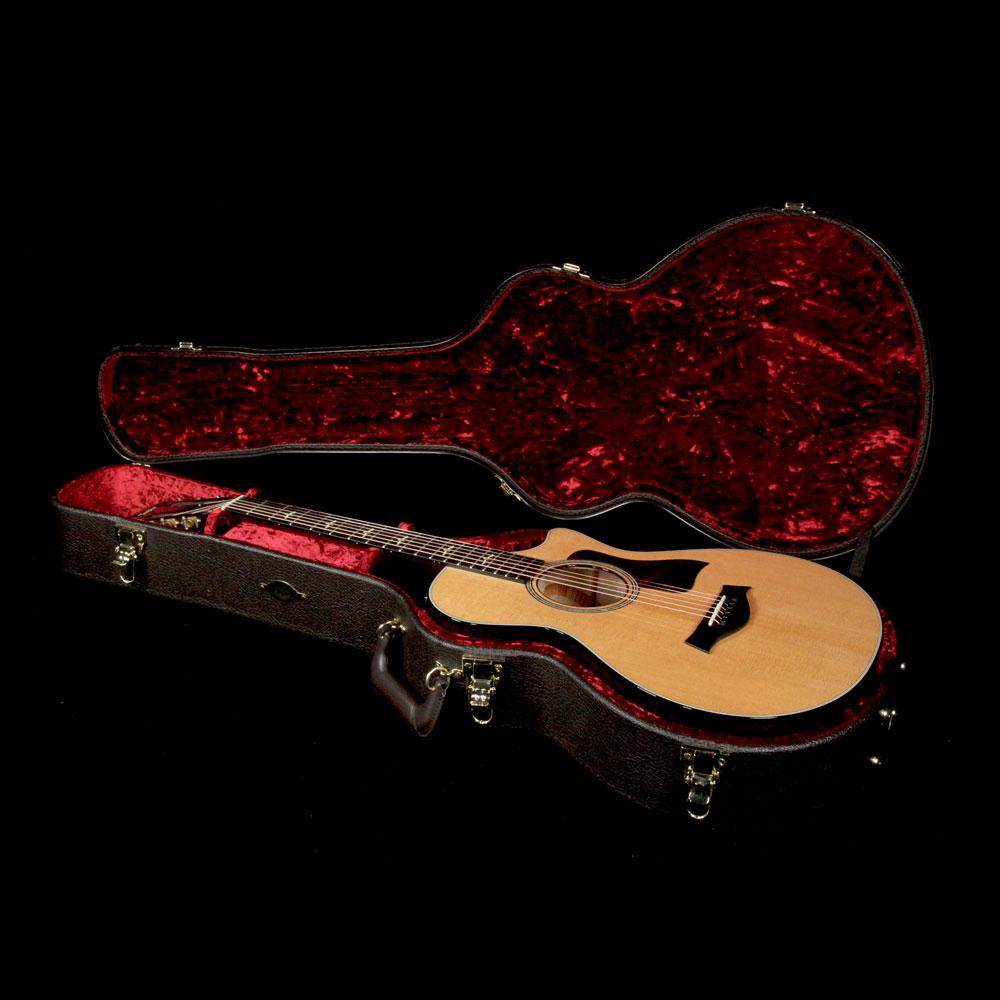 Taylor 612ce 12 Fret Grand Concert Acoustic Brown Sugar Stain — 8
