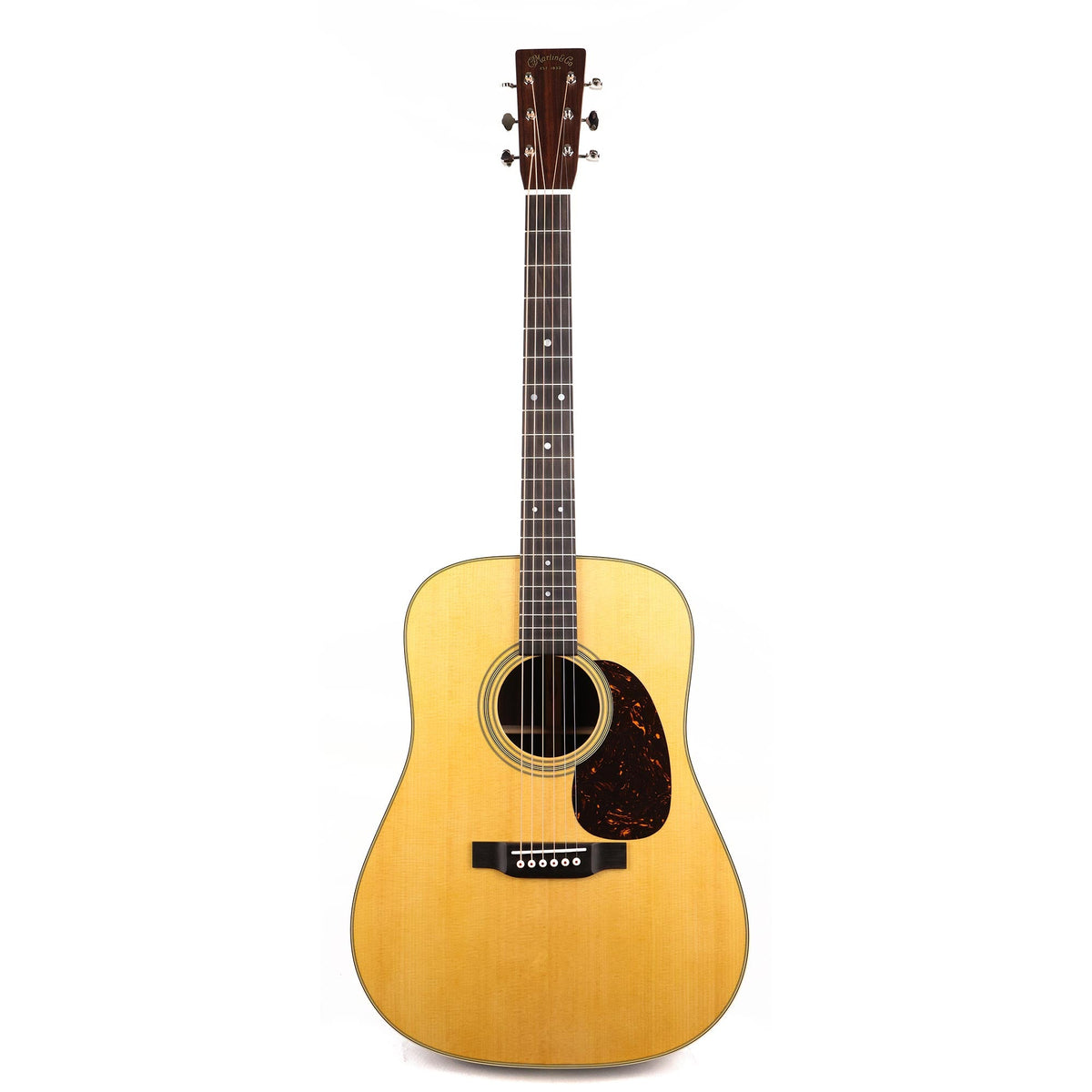 Martin D-28 Dreadnought Acoustic Guitar Natural — 2