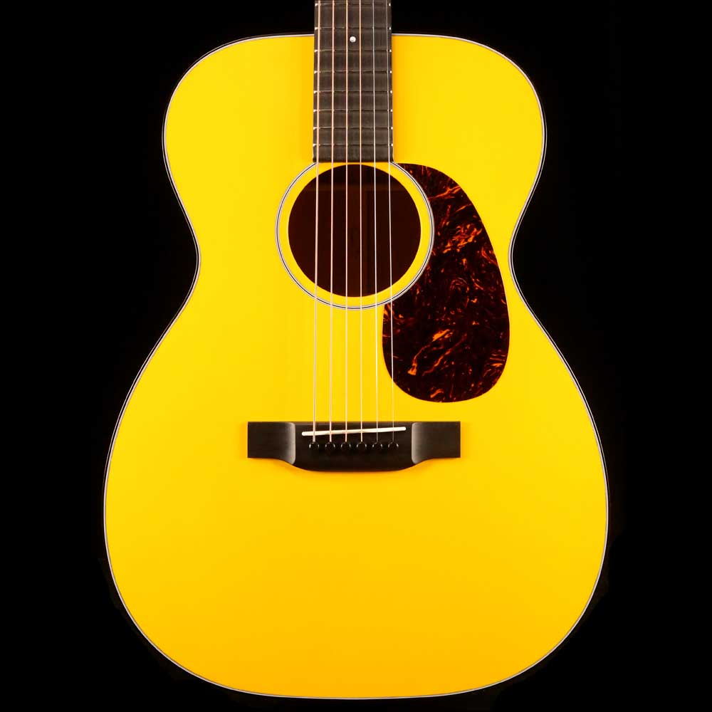 Martin Custom Shop 00-15M Mahogany Acoustic TV Yellow — 1
