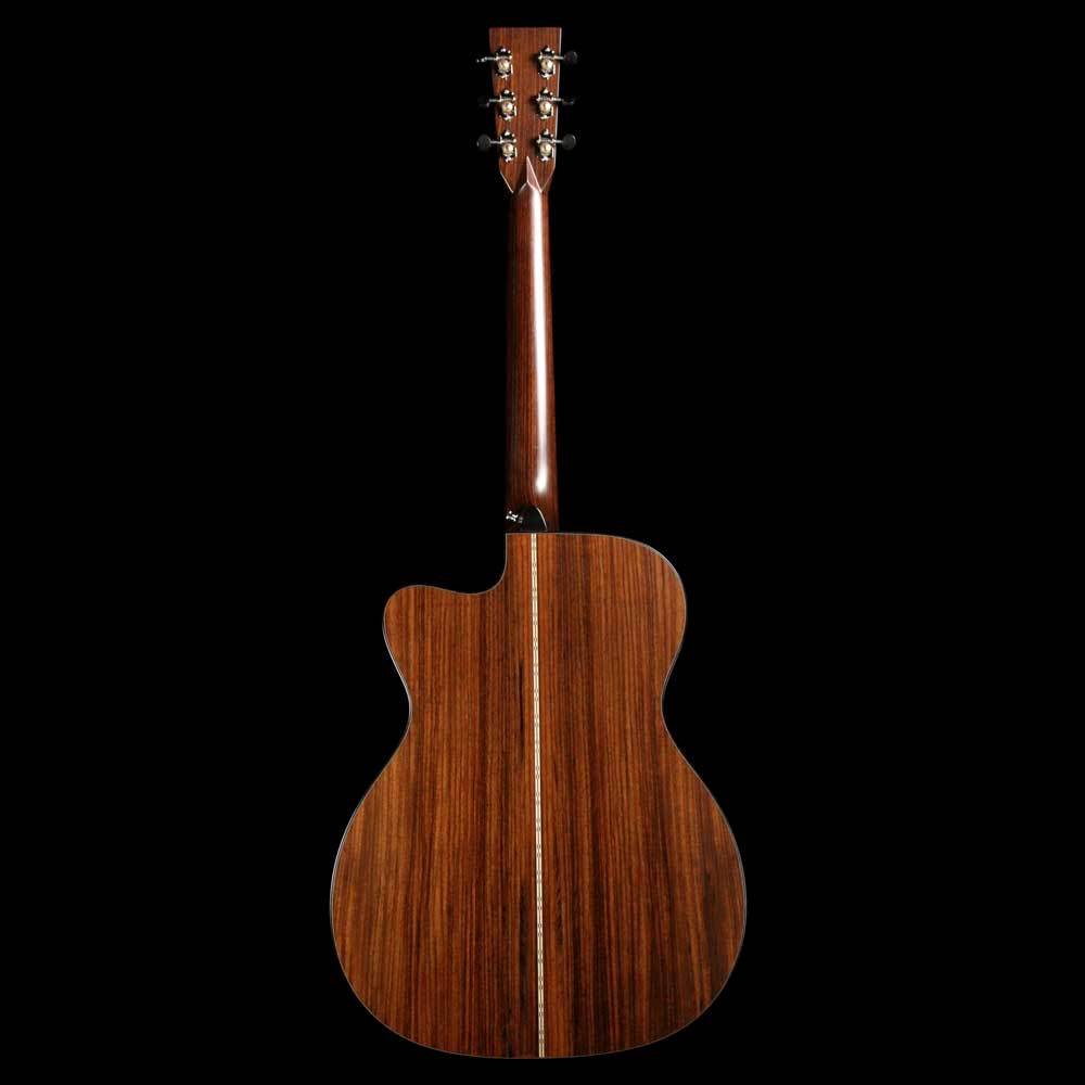 Martin Custom Shop Style 28 OM Cutaway Rosewood Neck Acoustic-Electric Authentic 1933 Burst — 3