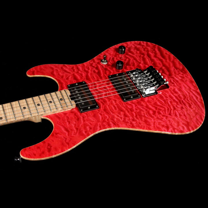ESP Exhibition Limited Snapper CTM 2016 NAMM Display See-Thru Red