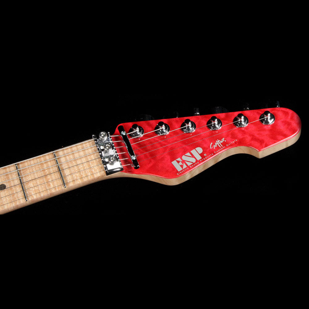 ESP Exhibition Limited Snapper CTM 2016 NAMM Display See-Thru Red — 8