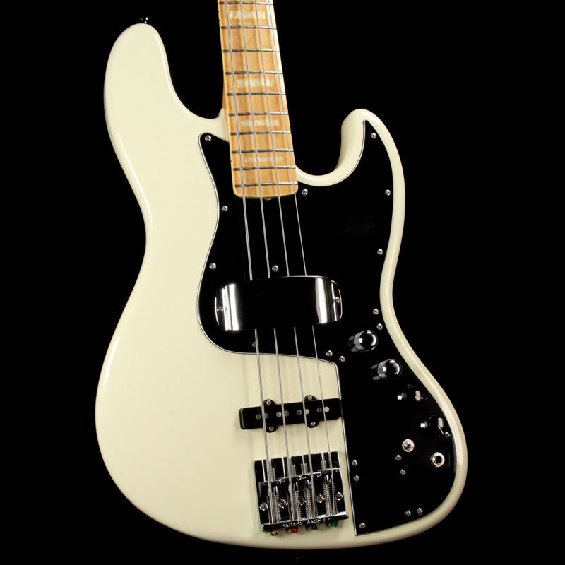 Fender Marcus Miller Signature Jazz Bass Olympic White | The Music Zoo