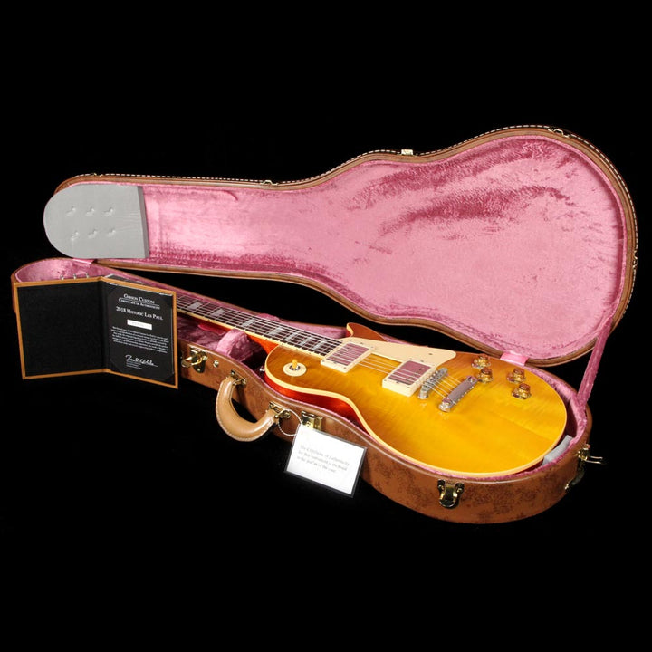 Gibson Custom Shop Standard Historic '59 Les Paul Reissue Honey Lemon Fade VOS