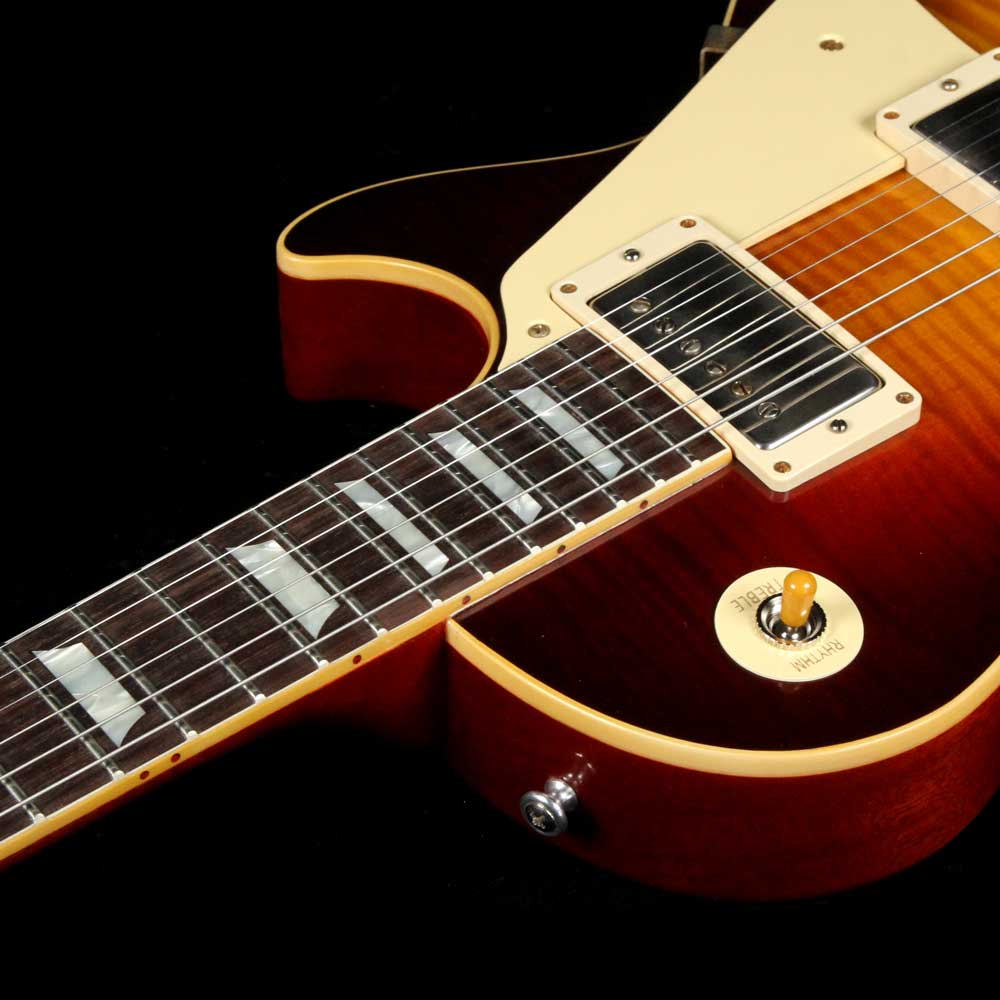 Gibson Custom Shop Standard Historic '59 Les Paul Reissue Dark Bourbon Fade VOS — 6