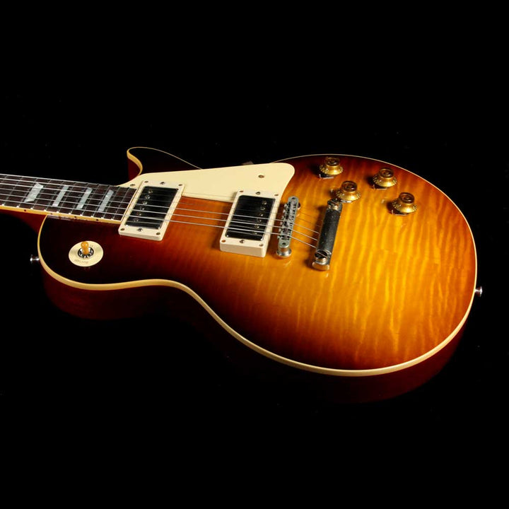 Gibson Custom Shop Standard Historic '59 Les Paul Reissue Dark Bourbon Fade VOS