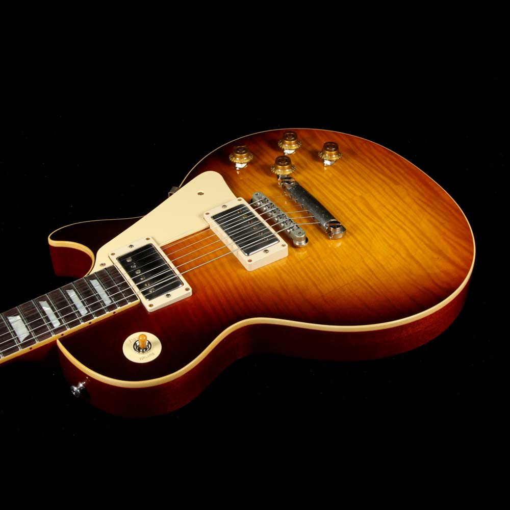 Gibson Custom Shop Standard Historic '59 Les Paul Reissue Dark Bourbon Fade VOS — 8