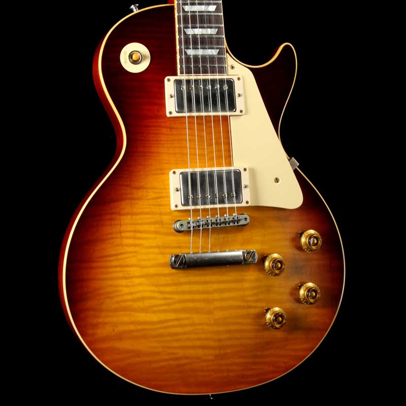 Gibson Custom Shop Standard Historic '59 Les Paul Reissue Dark Bourbon Fade VOS — 1