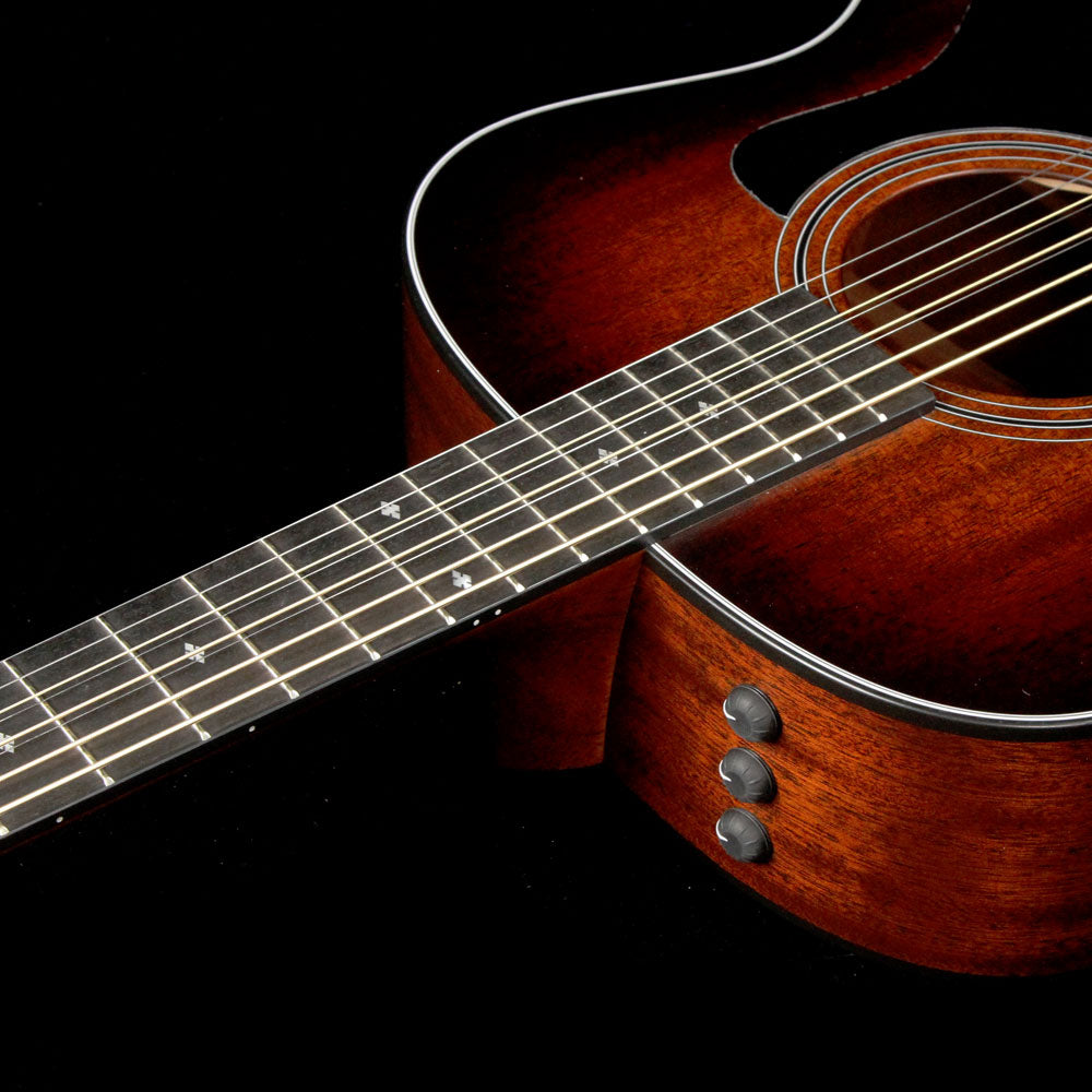 Taylor 326e Baritone-8 LTD Grand Symphony Acoustic Shaded Edgeburst 2017 — 5