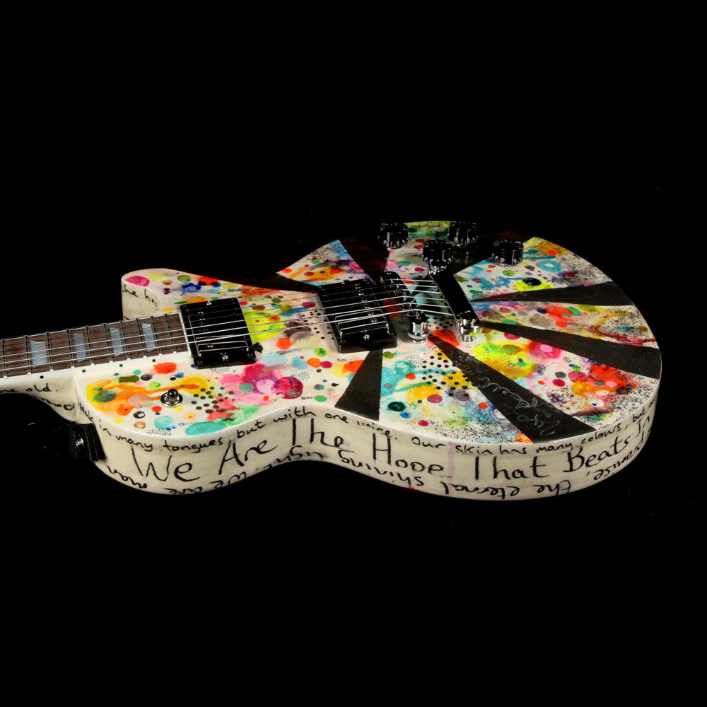 Gibson Les Paul Standard Vivian Campbell VH1 Save the Music Art Guitar 2017 — 6