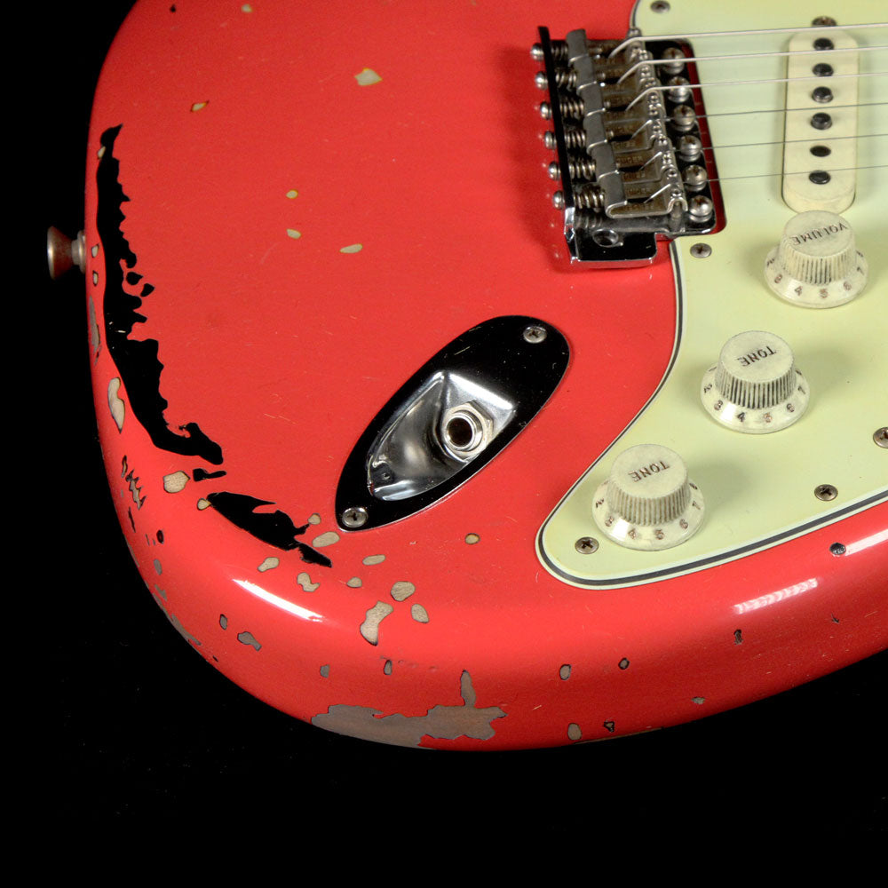 Fender Custom Shop Michael Landau Signature 1963 Stratocaster Fiesta Red over 3-Tone Sunburst — 7