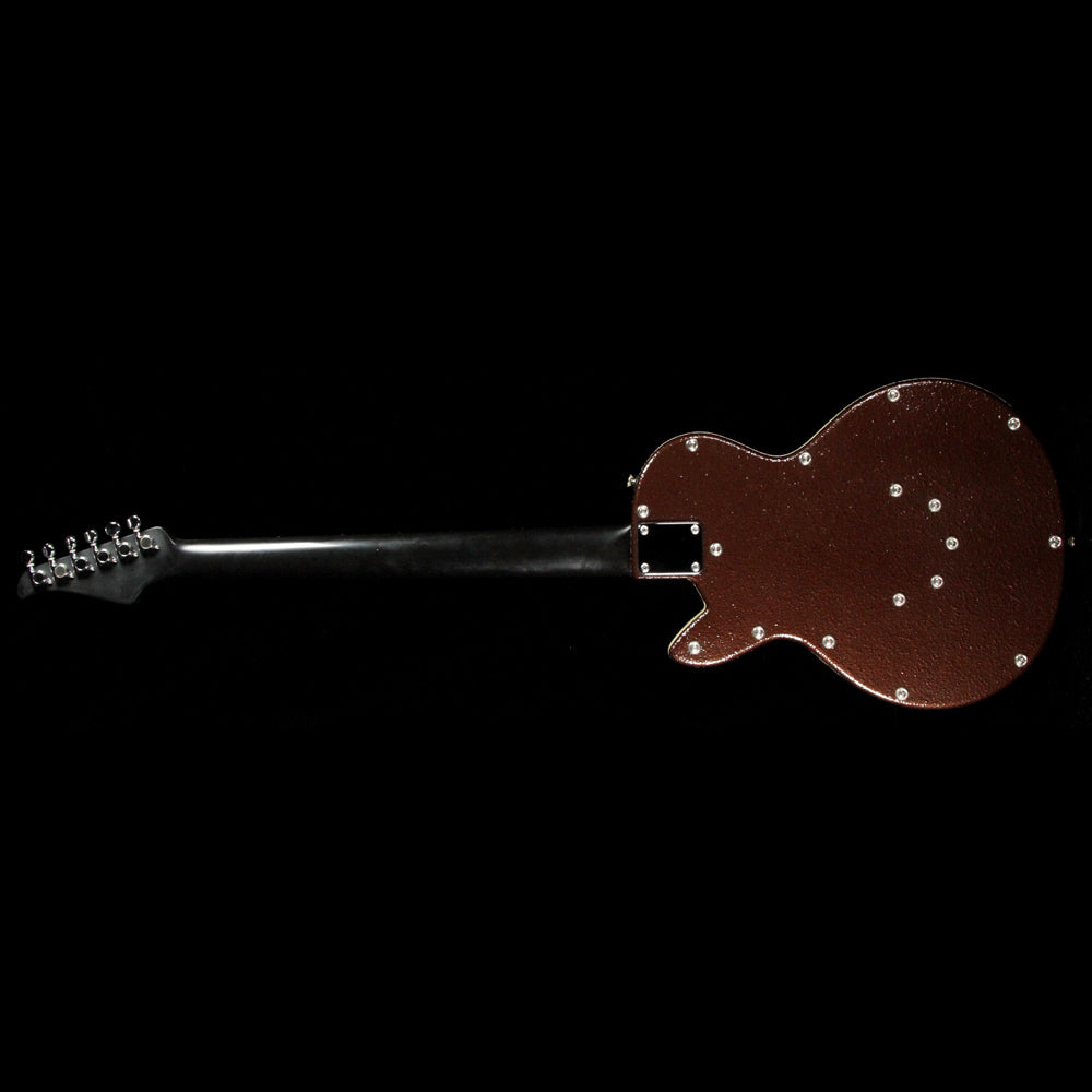 Lindert Locomotive Baritone Guitar Textured Beechwood Brown/Creme