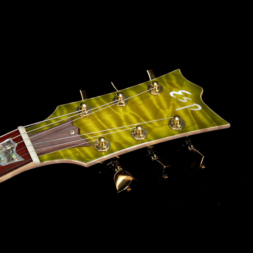 ESP Custom Shop Exhibition Limited Eclipse Olive Sunburst 2017 — 4