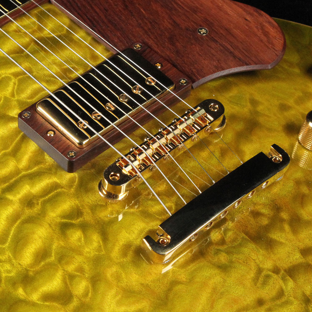 ESP Custom Shop Exhibition Limited Eclipse Olive Sunburst 2017 — 5