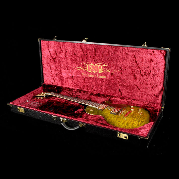 ESP Custom Shop Exhibition Limited Eclipse Olive Sunburst 2017