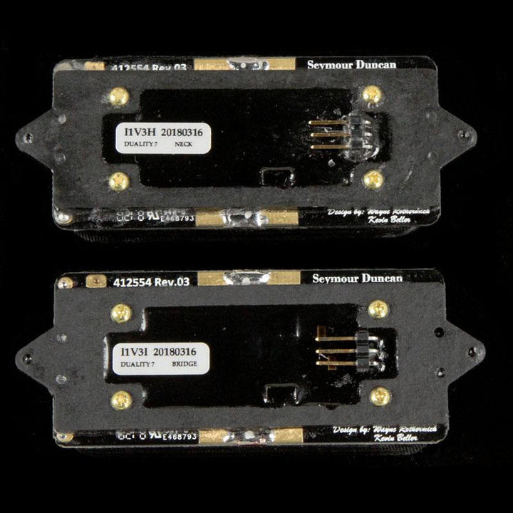 Seymour Duncan Duality 7-String Humbucker Pickup Set Black