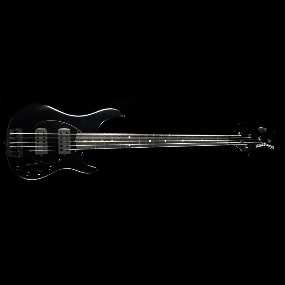 Ernie Ball Music Man Sterling HH 5-String Bass Stealth Black — 2