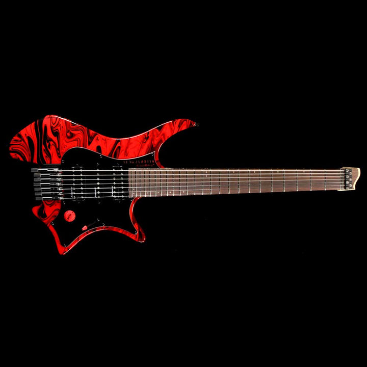 Strandberg Singularity Per Nilsson Signature Black and Red Swirl