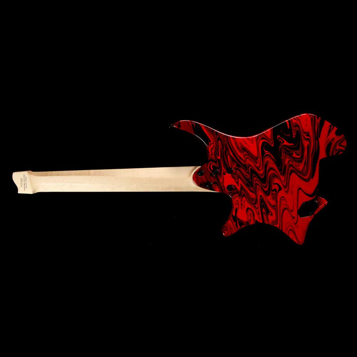 Strandberg Singularity Per Nilsson Signature Black and Red Swirl